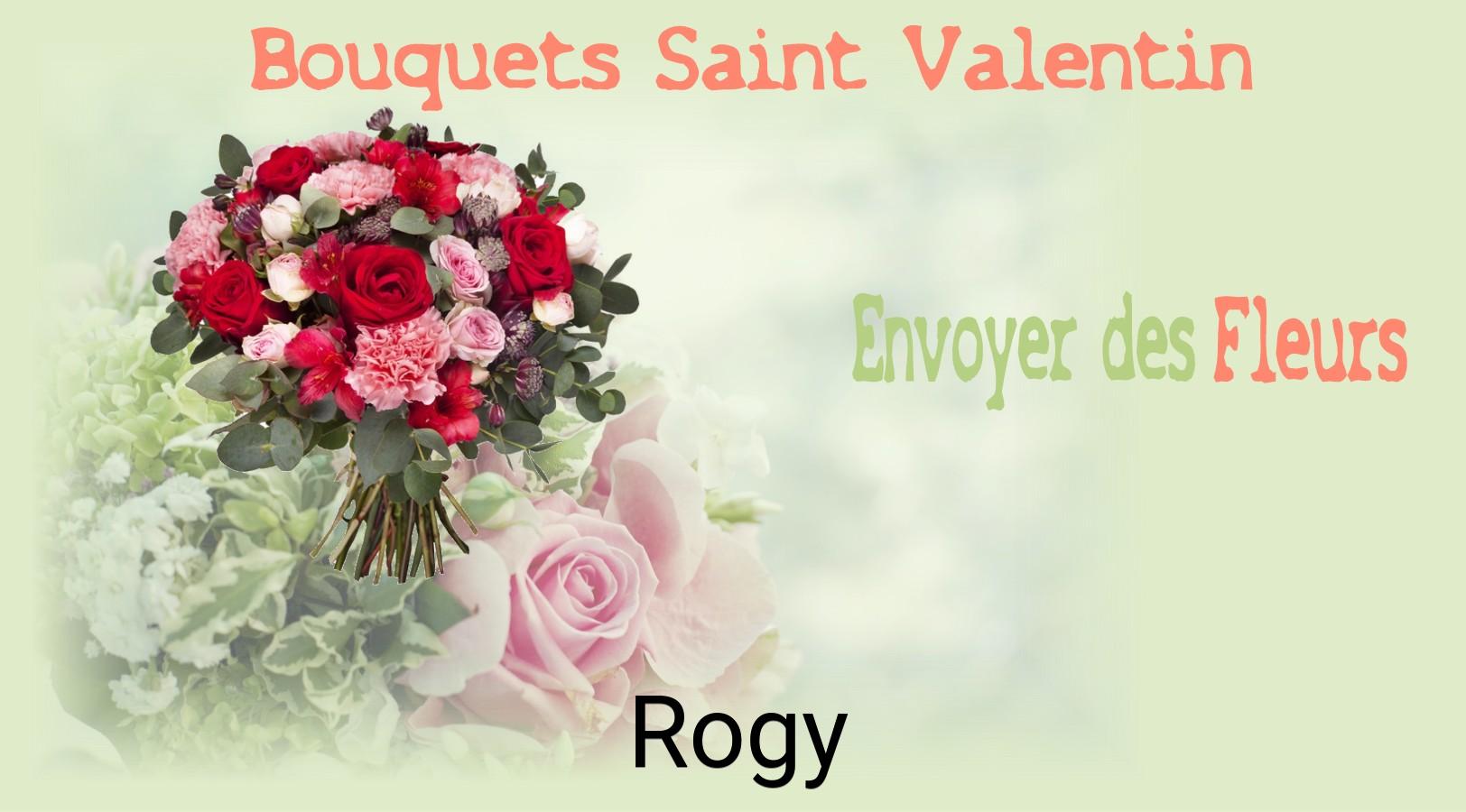 Roses de Saint-Valentin livrées à Rogy